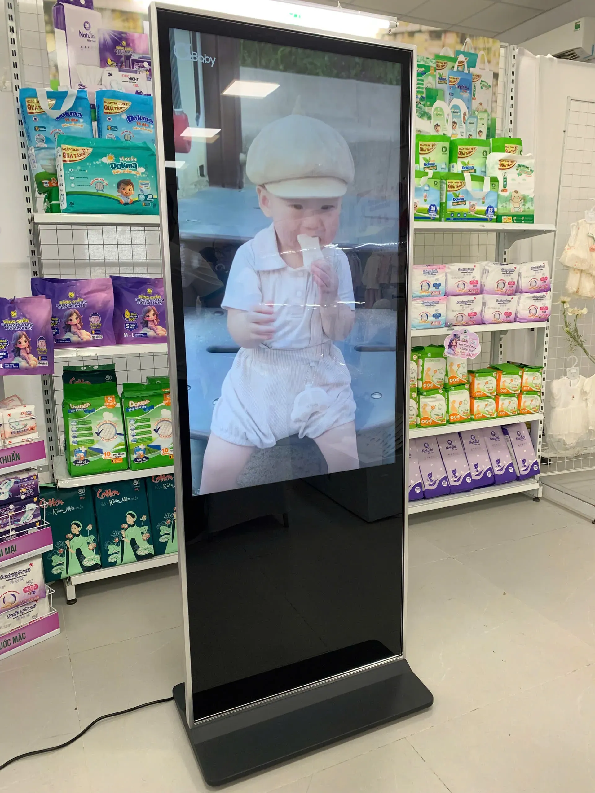 Dự án đã triển khai với màn hình Standee